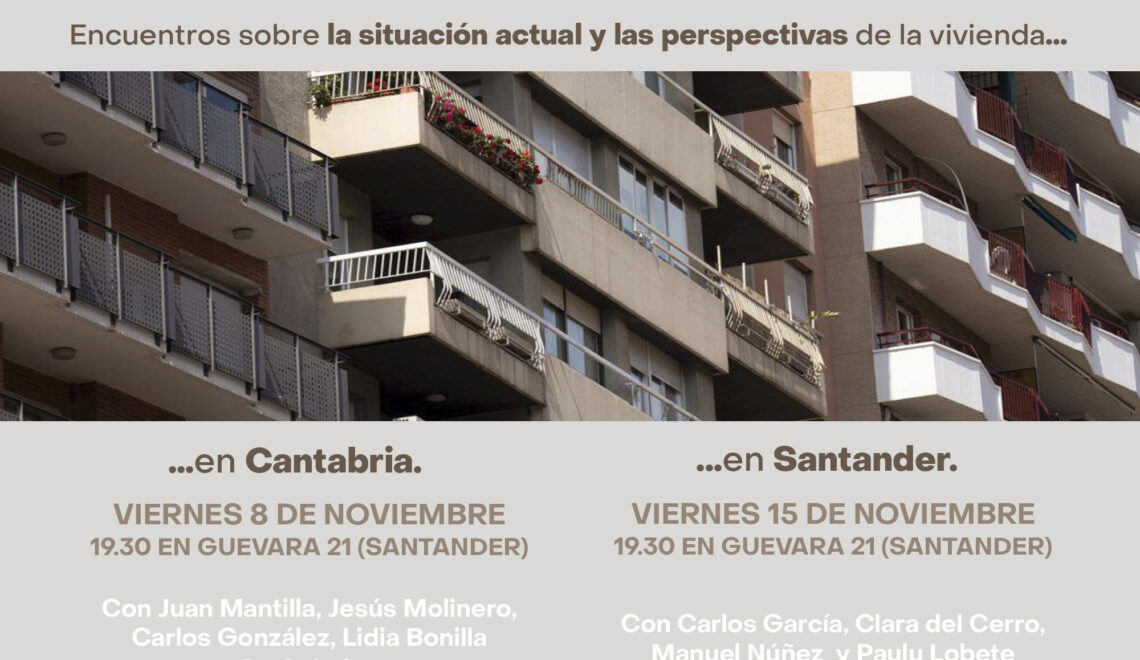 Encuentros vivienda Cantabria y Santander