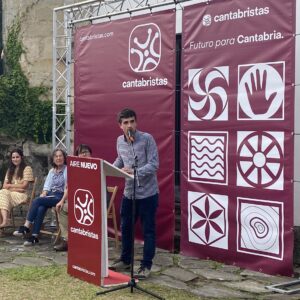 Paulu Lobete en el Día Nacional de Cantabria 2025