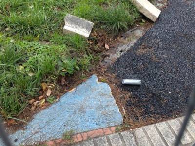 Denunciamos el destrozo de las obras de los Jardines de Piquío, que supone continuar el borrado de la identidad santanderina