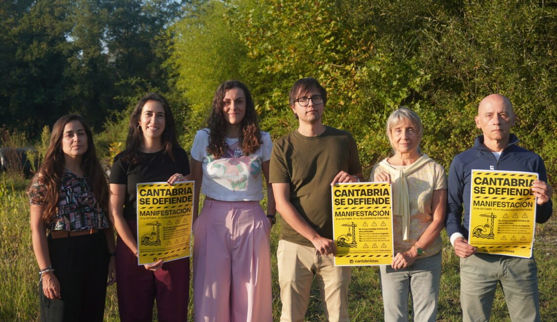 Cantabristas - Manifestación 31-O Villaverde de Pontones